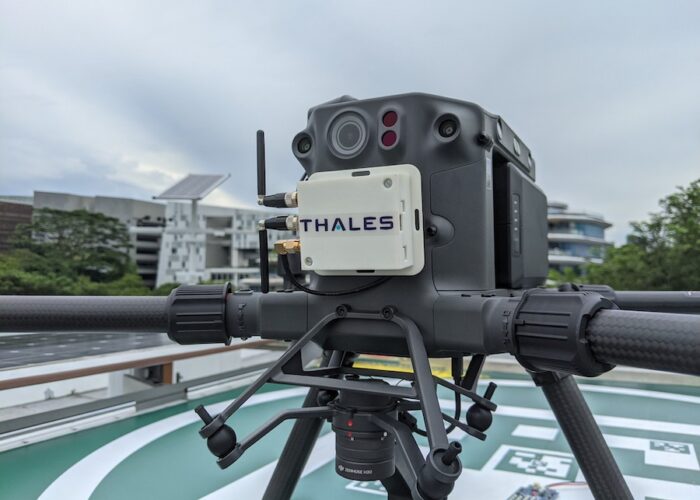 Thales Singapore Drones AI