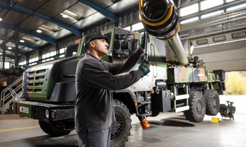 maintenance CAESAr Ukraine KNDS