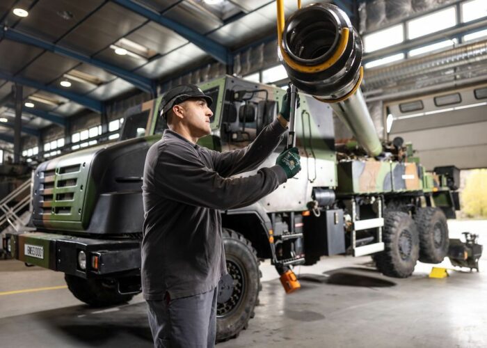 maintenance CAESAr Ukraine KNDS