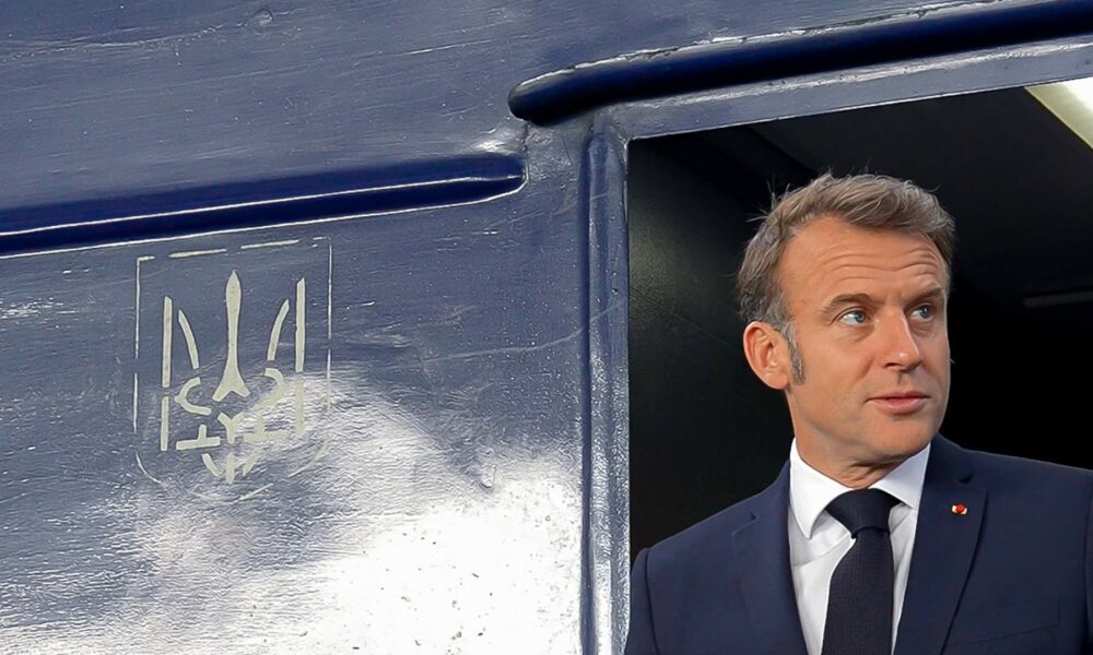 Ukraine Troupes Macron