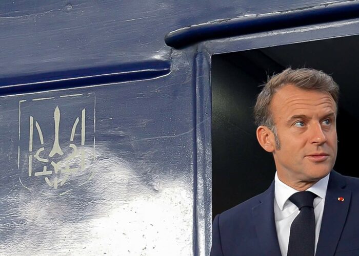 Ukraine Troupes Macron