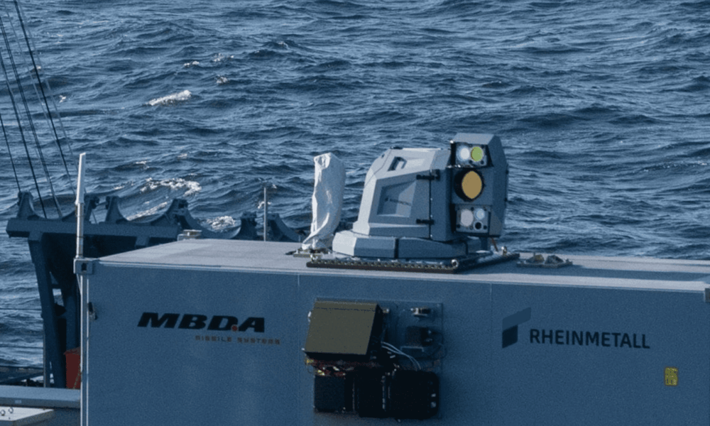 Laser Rheinmetall MBDA Bundeswehr