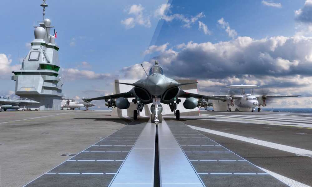 porte-avions catapultes électromagnétiques emals