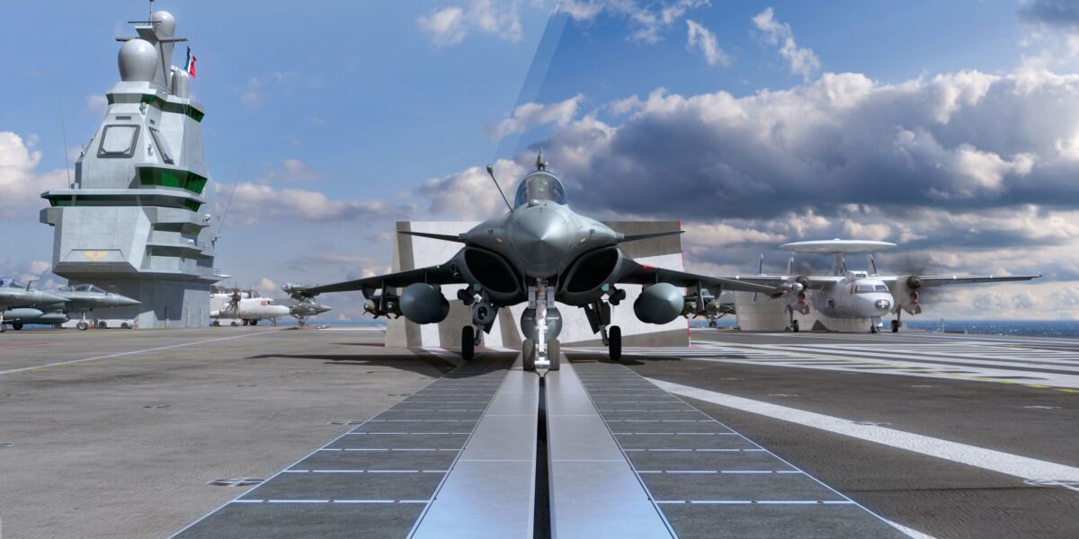 porte-avions catapultes électromagnétiques emals