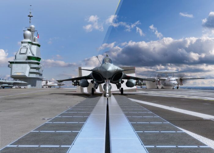 porte-avions catapultes électromagnétiques emals